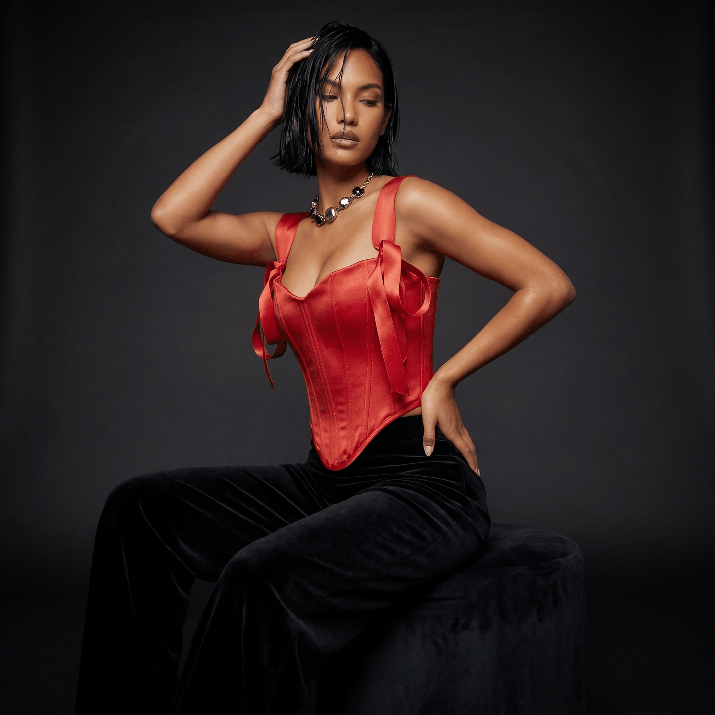 Ania - Swan Corset - Corset