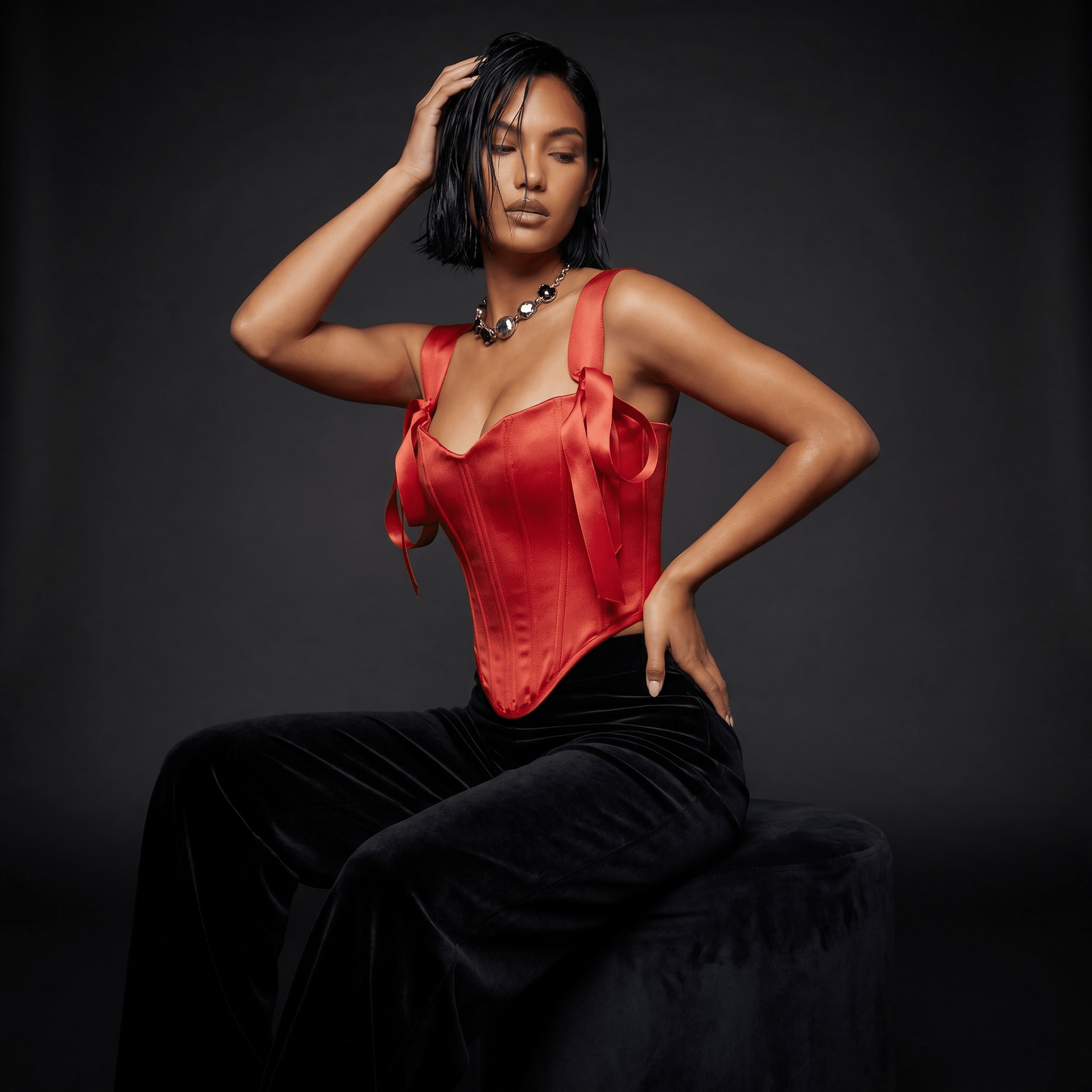 Ania - Swan Corset - Corset