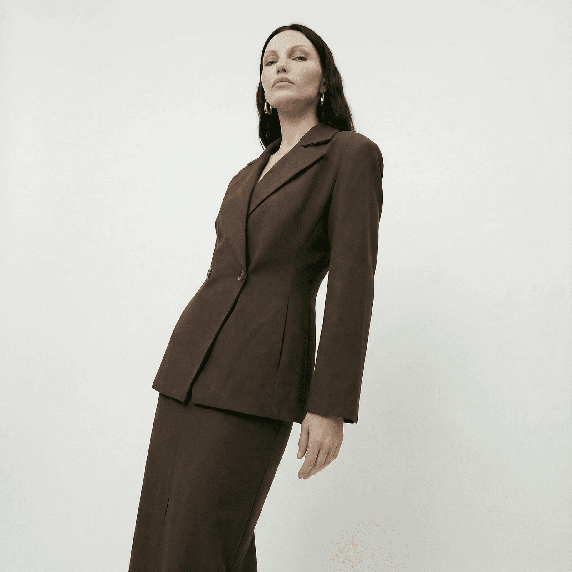 Caetana - Brown Classic Set - Corset