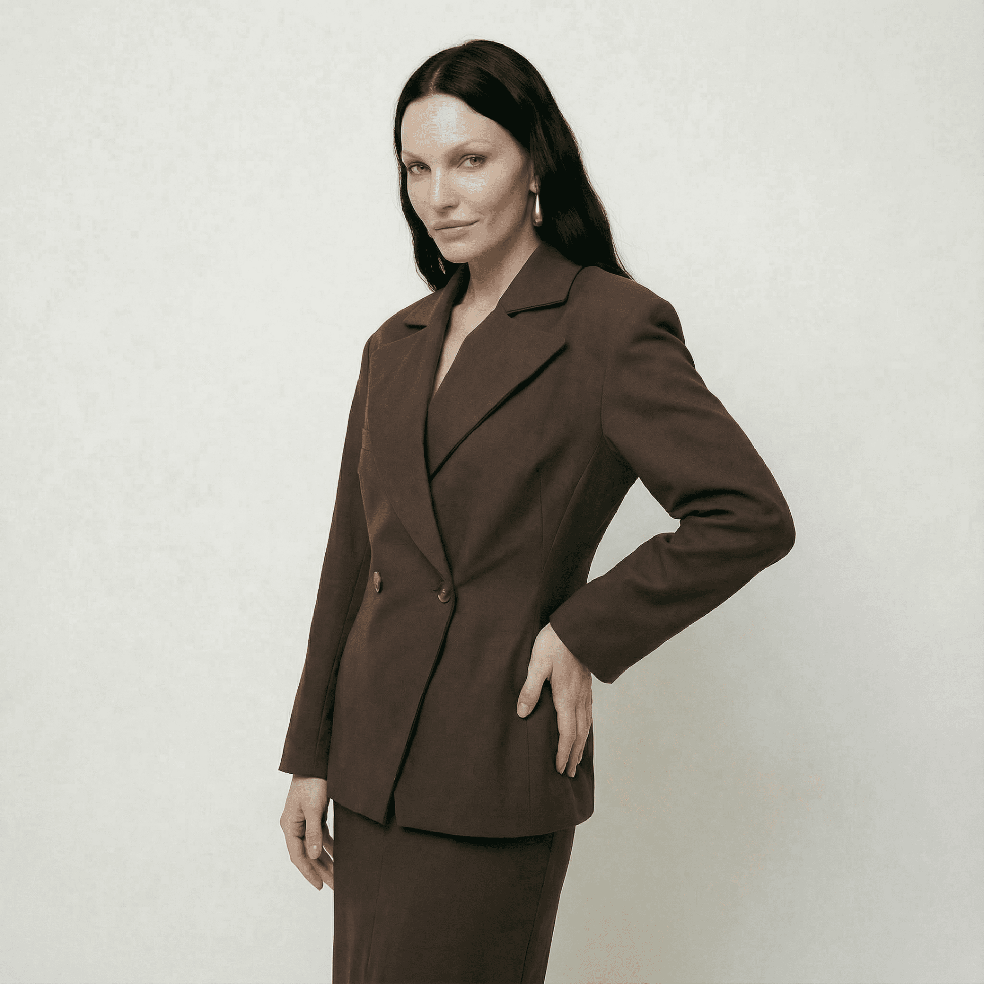 Caetana - Brown Classic Set - Corset