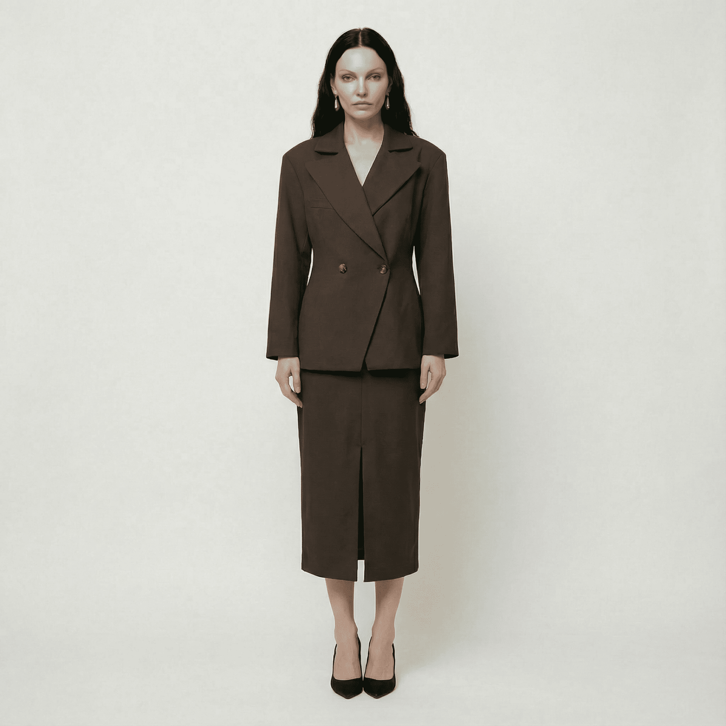 Caetana - Brown Classic Set - Corset