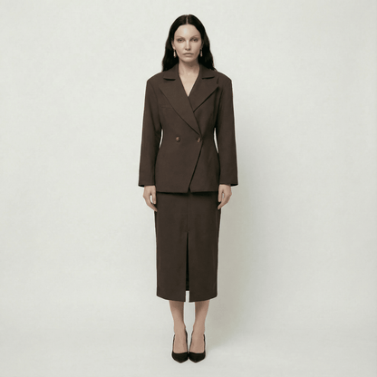 Caetana - Brown Classic Set - Corset