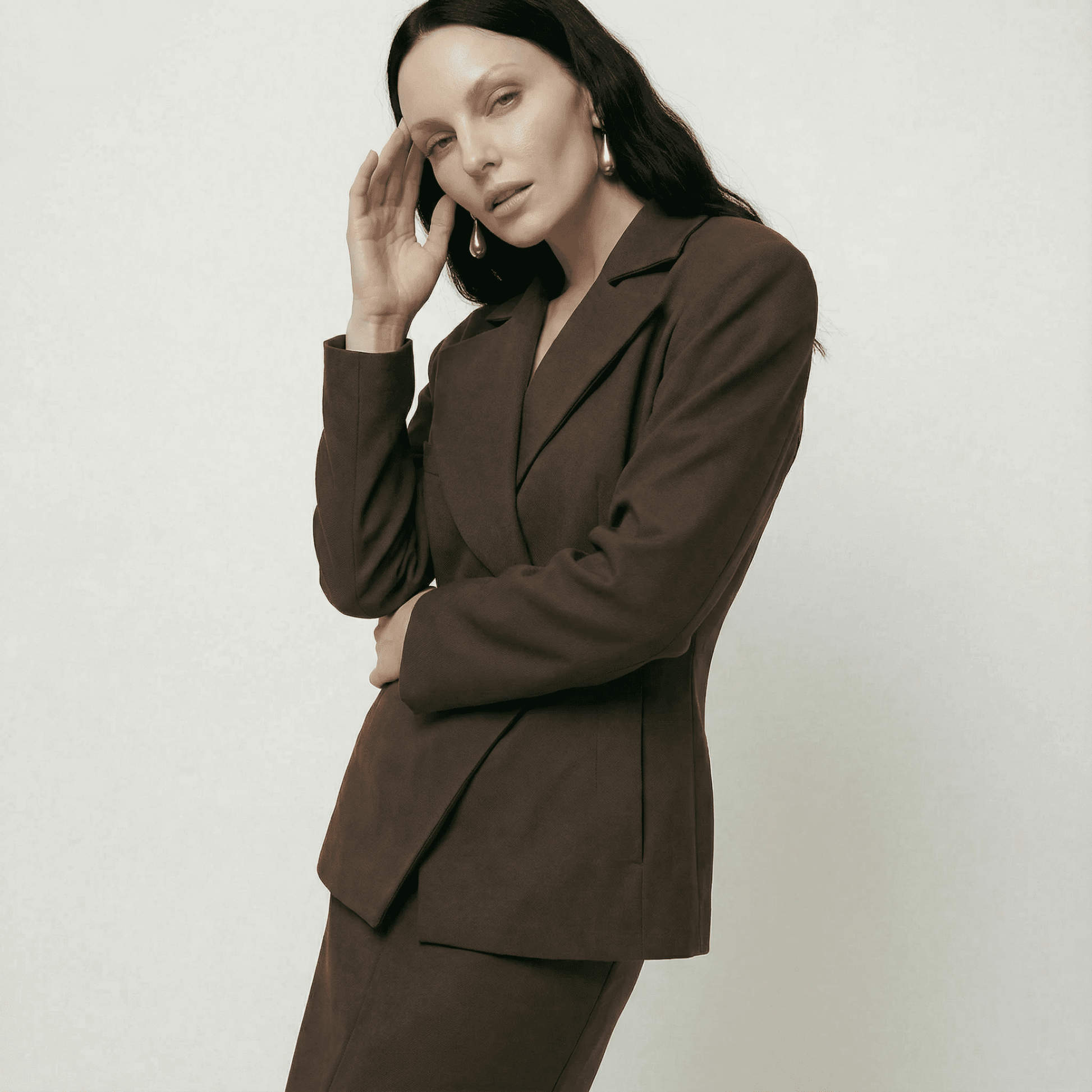 Caetana - Brown Classic Set - Corset