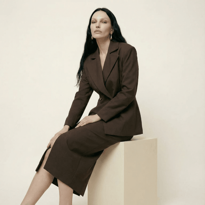 Caetana - Brown Classic Set - Corset