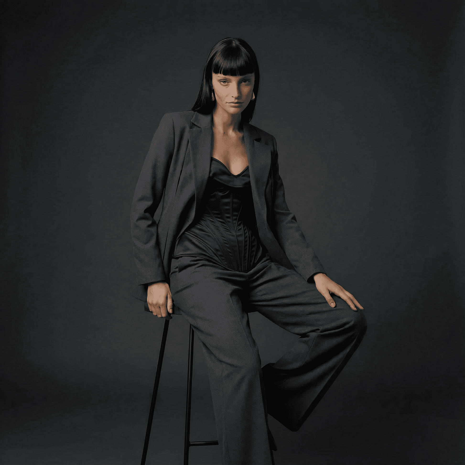 Caterina - Grayscale Set - Corset