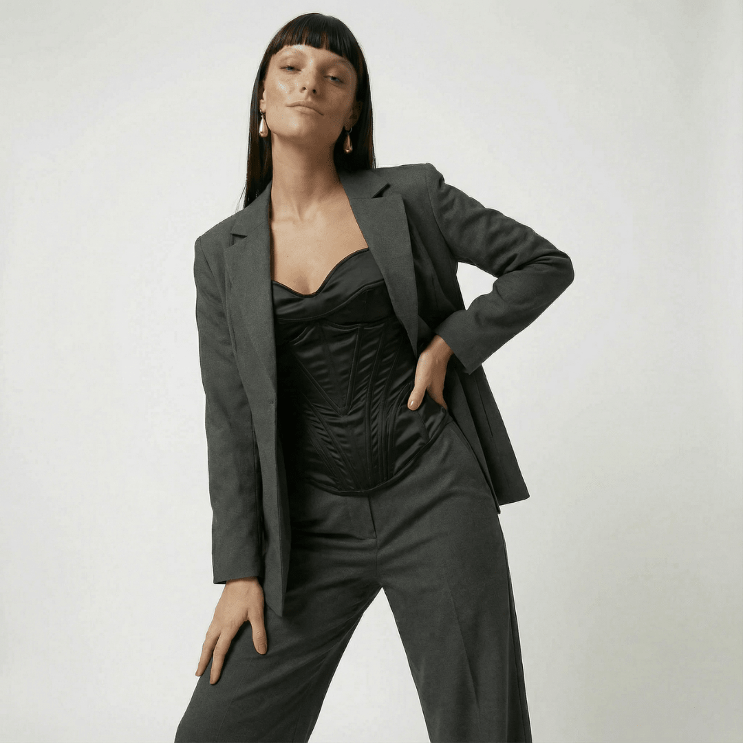 Caterina - Grayscale Set - Corset