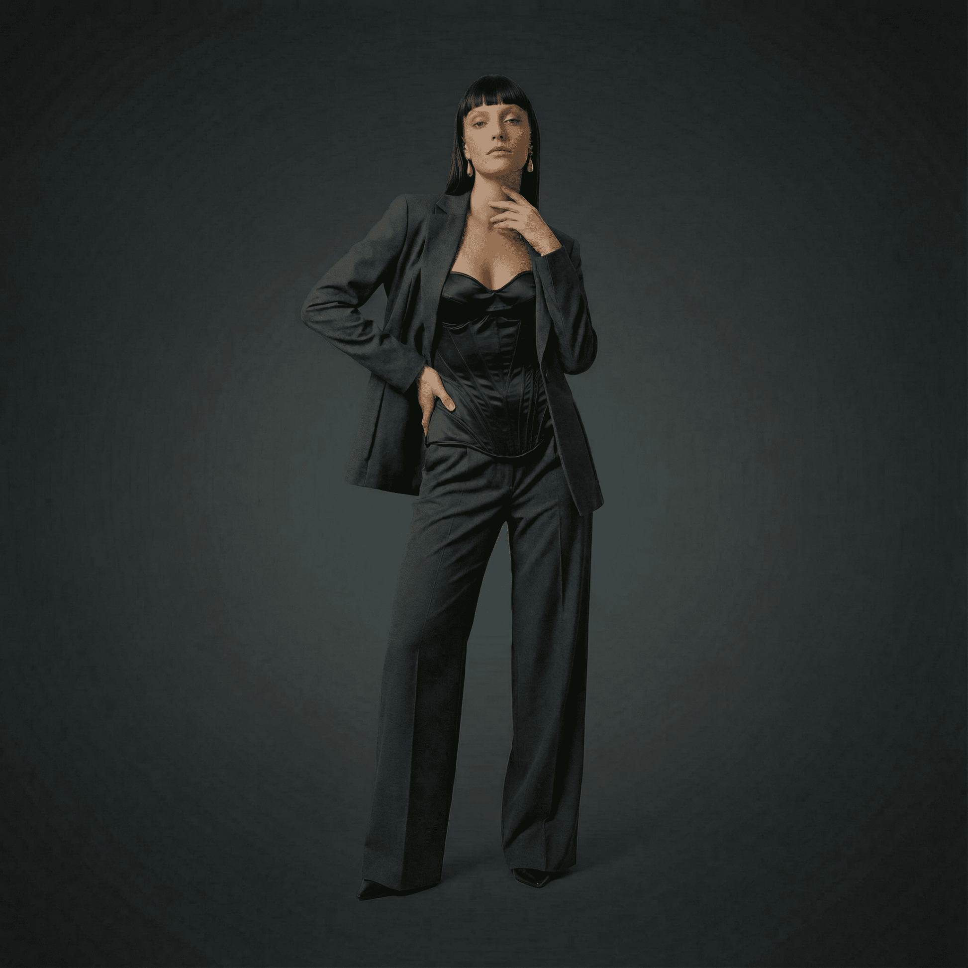 Caterina - Grayscale Set - Corset