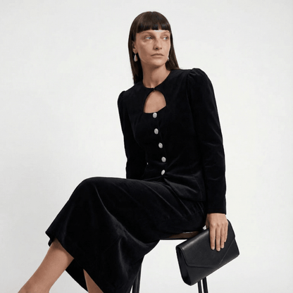 Caterina - Velvet Set - Corset