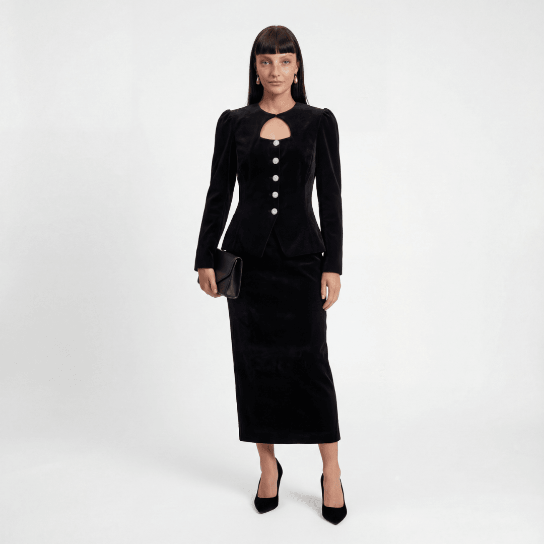 Caterina - Velvet Set - Corset