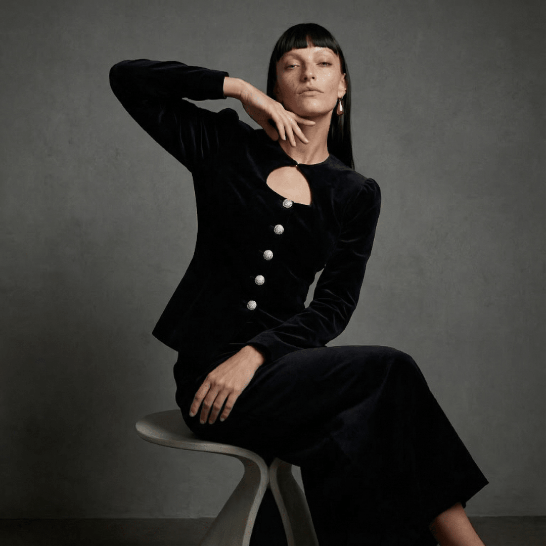 Caterina - Velvet Set - Corset