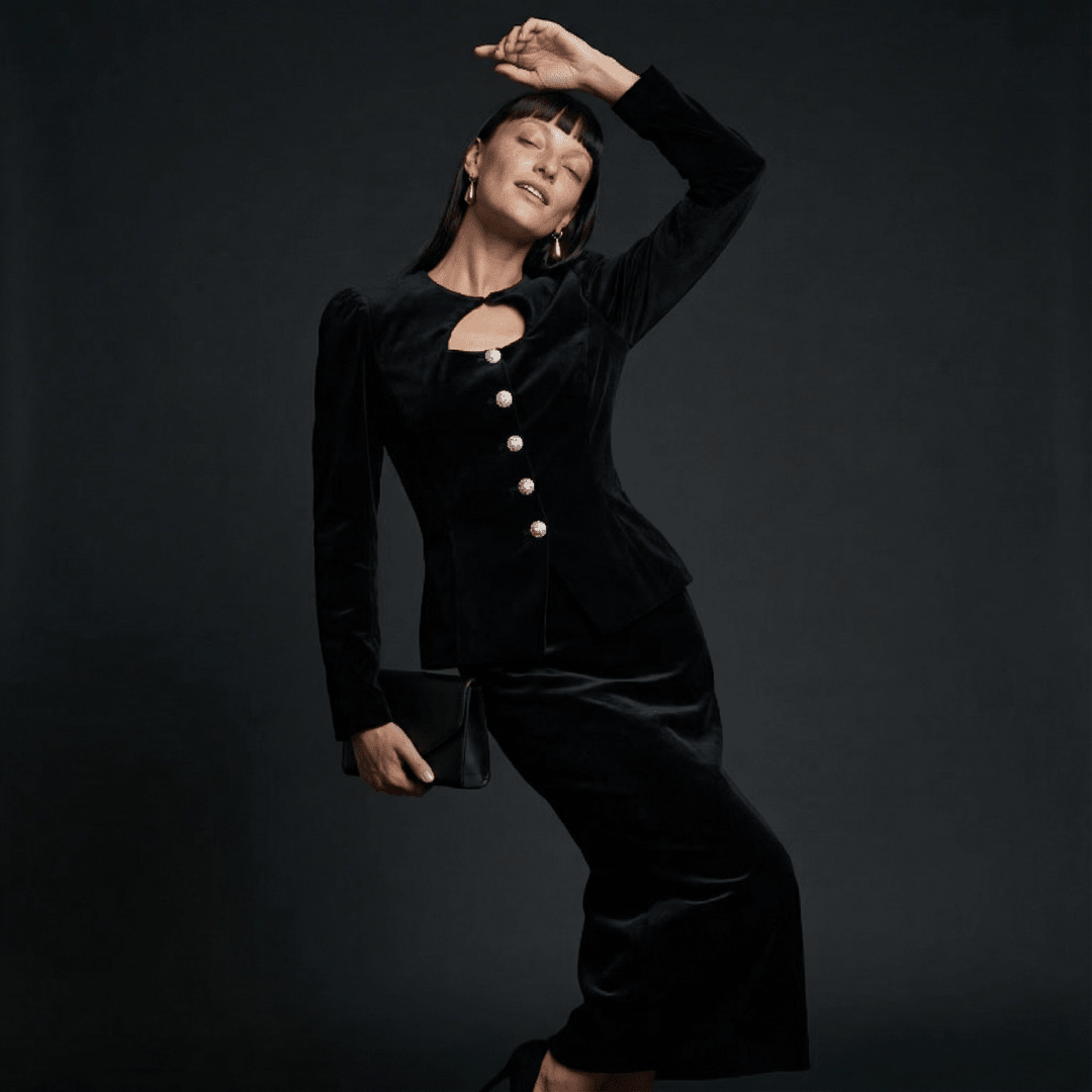 Caterina - Velvet Set - Corset