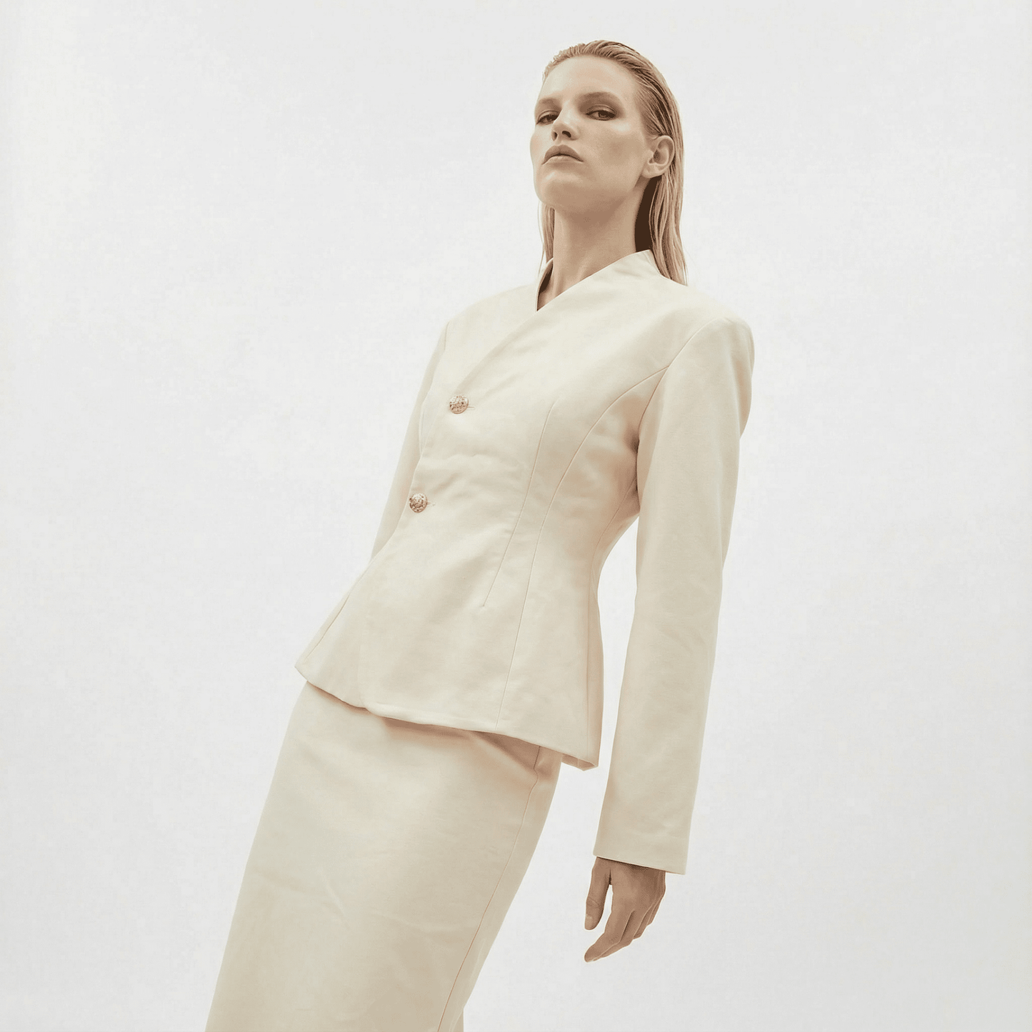 Elena - Creamy Set - Corset