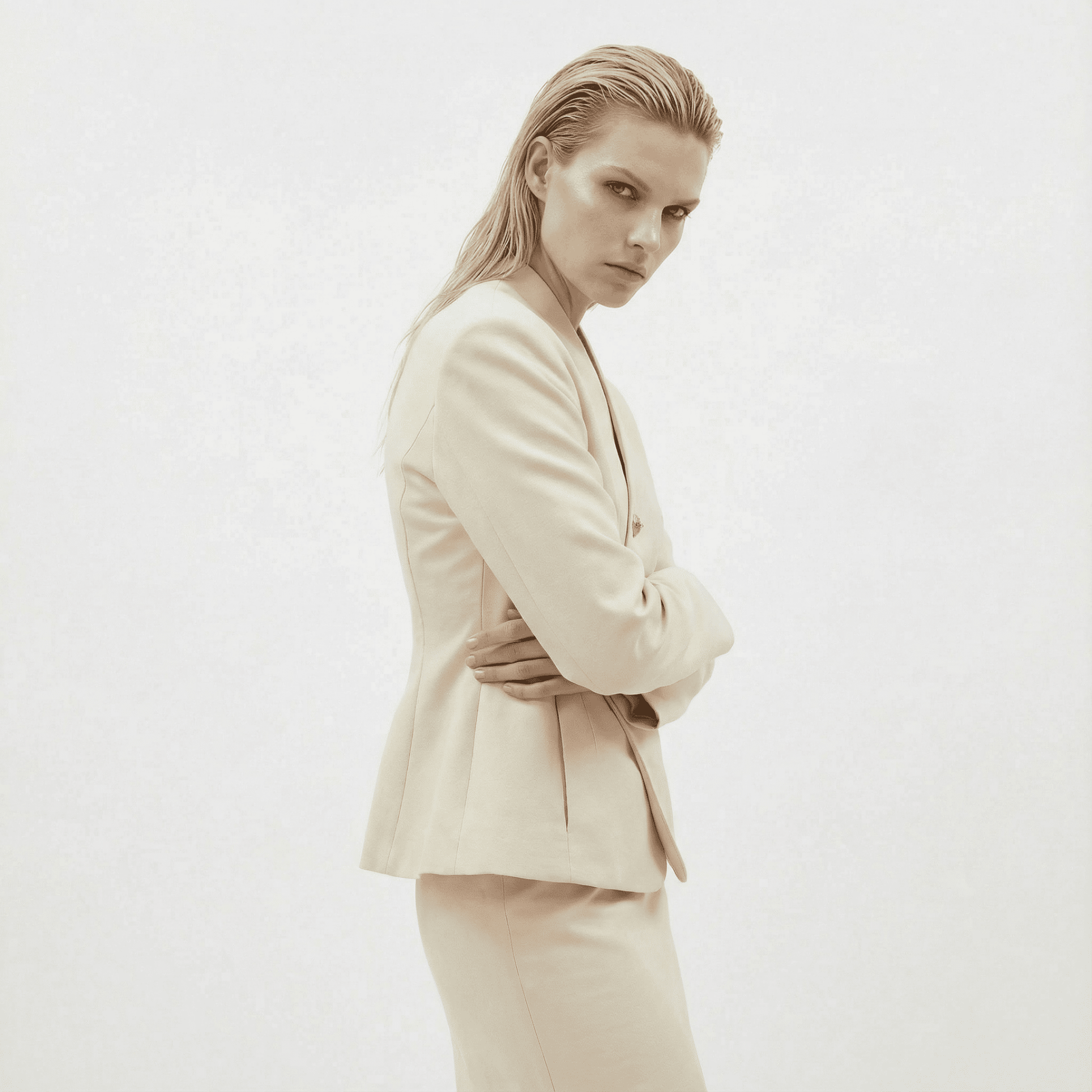 Elena - Creamy Set - Corset