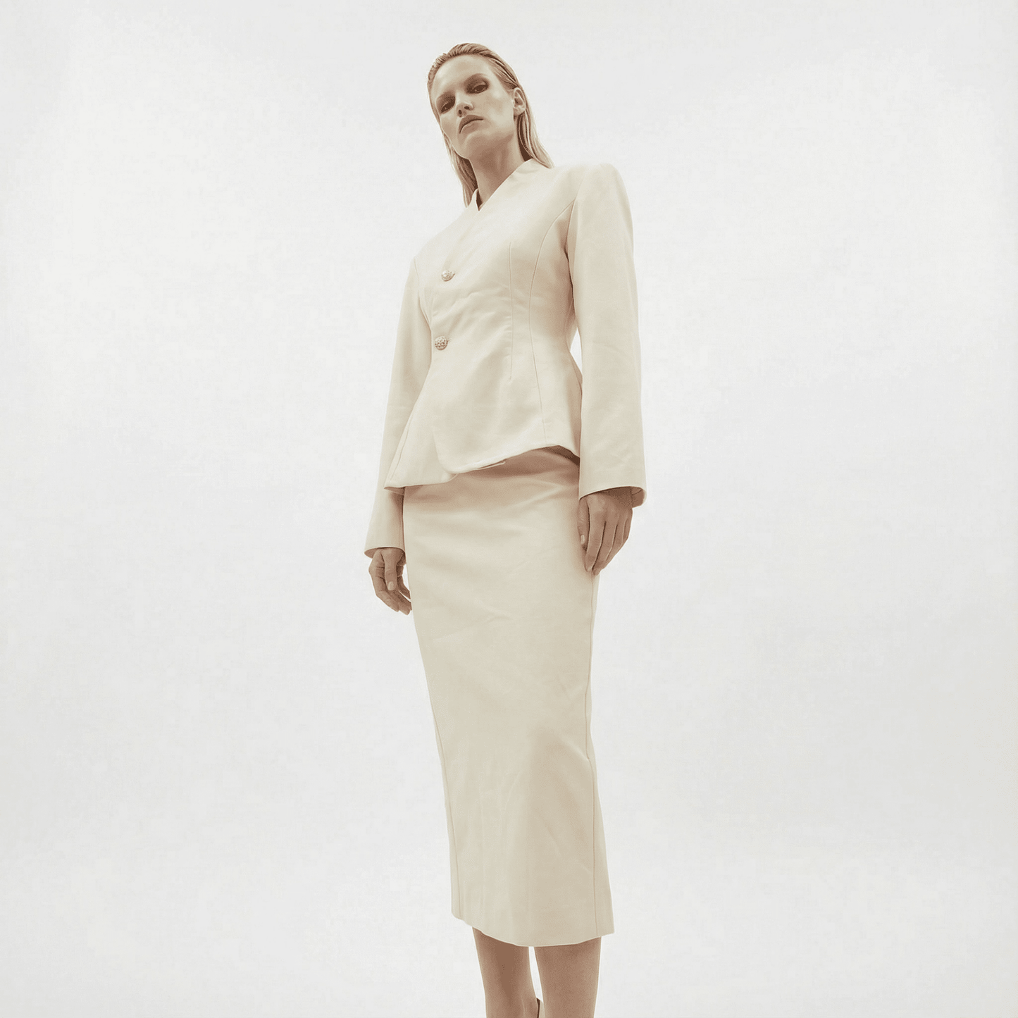 Elena - Creamy Set - Corset