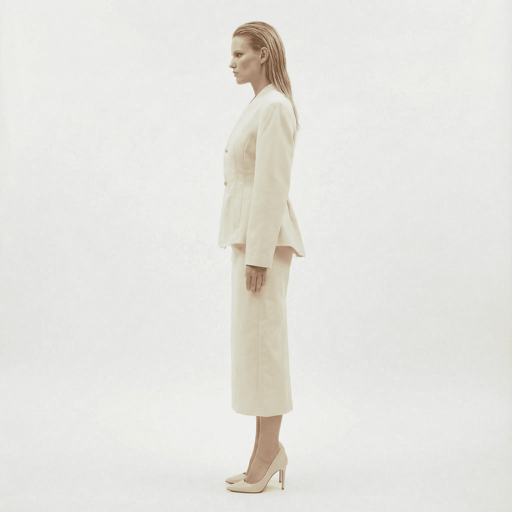 Elena - Creamy Set - Corset