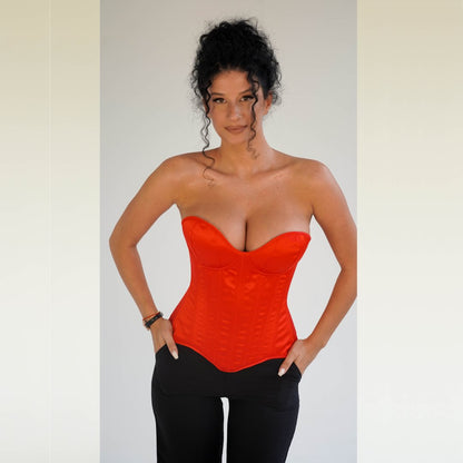 Red Classic Corset - Corset