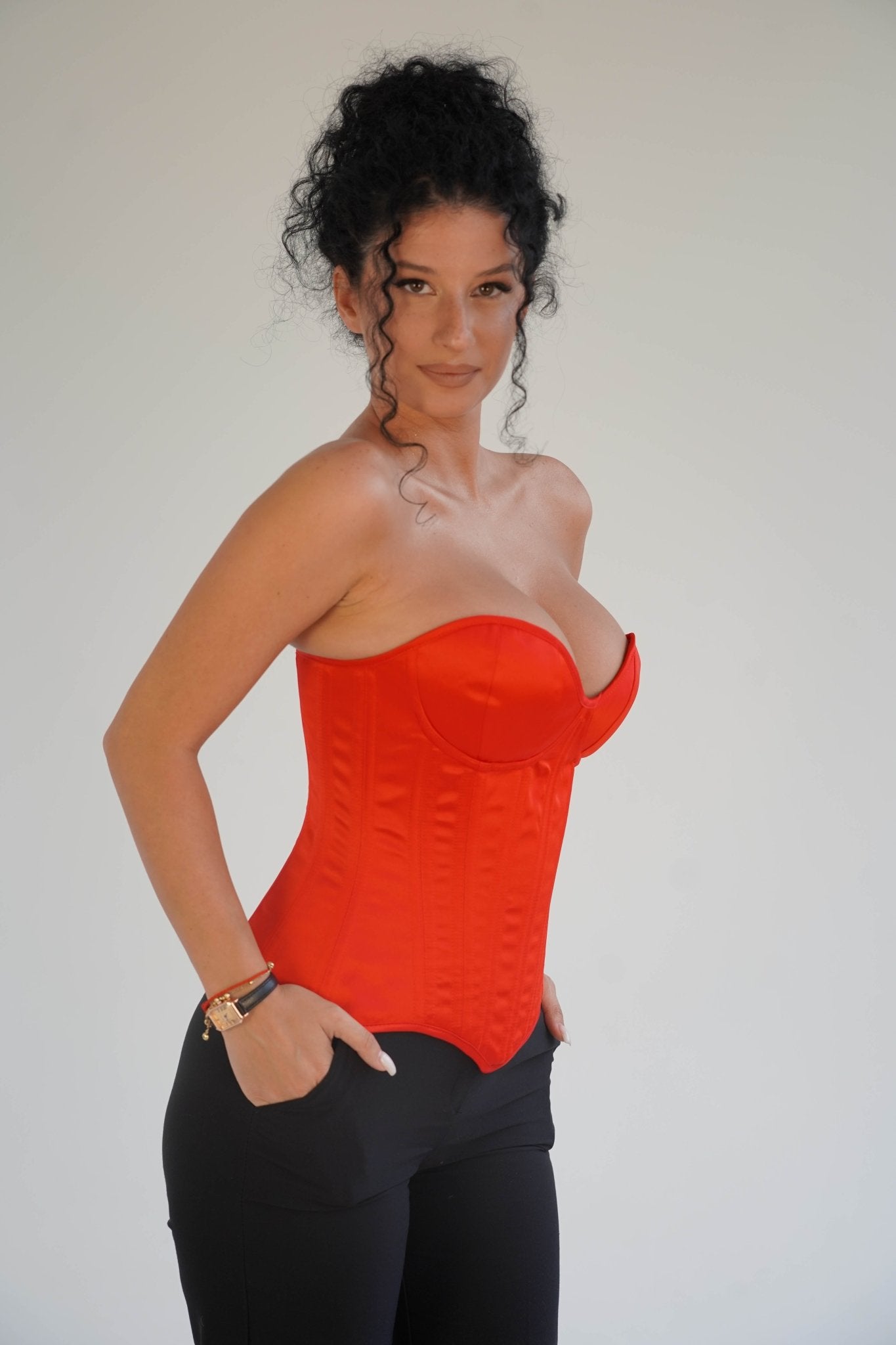 Red Classic Corset - Corset