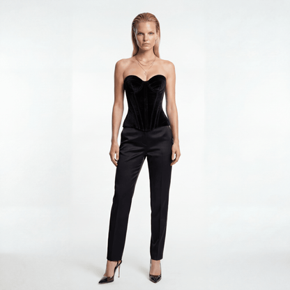 Velvet corset - Corset